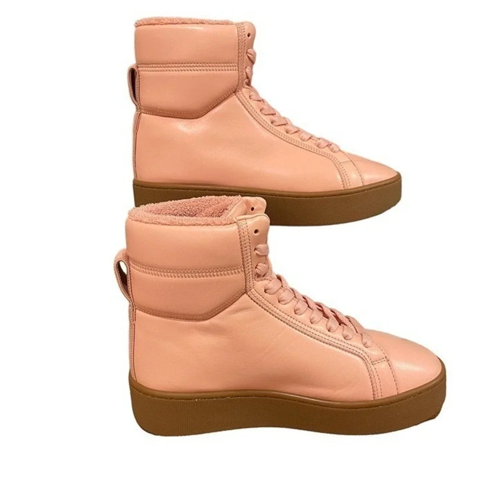 BOTTEGA VENETA NAPPA LEATHER THE QUILT 667143‎ HIGH-TOP Women's Sneakers EUR-39
